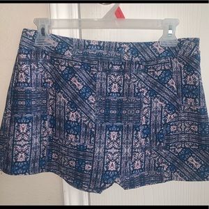 Cute multi colored skort